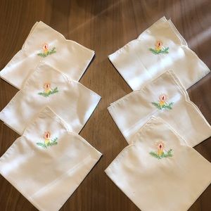 Vintage Christmas Napkins